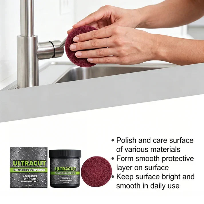 Product image illustrating bathroom surface care